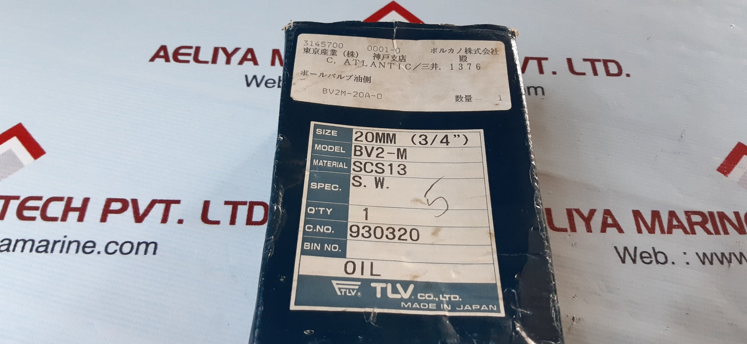 Tlv bv2-m flot steam trap 45k 20a