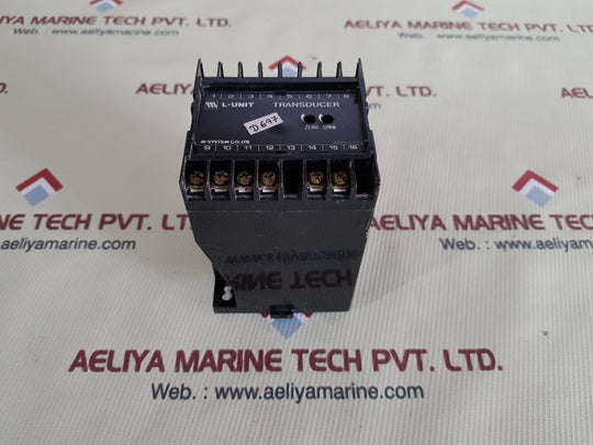 M-system l-unit transducer 110v