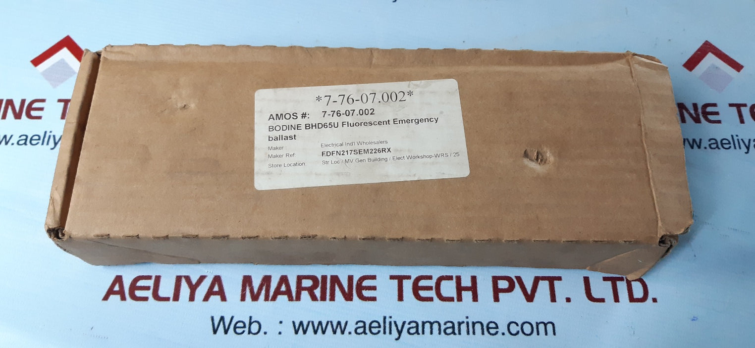 Philips bodine bhd65u emergency lighting equipment