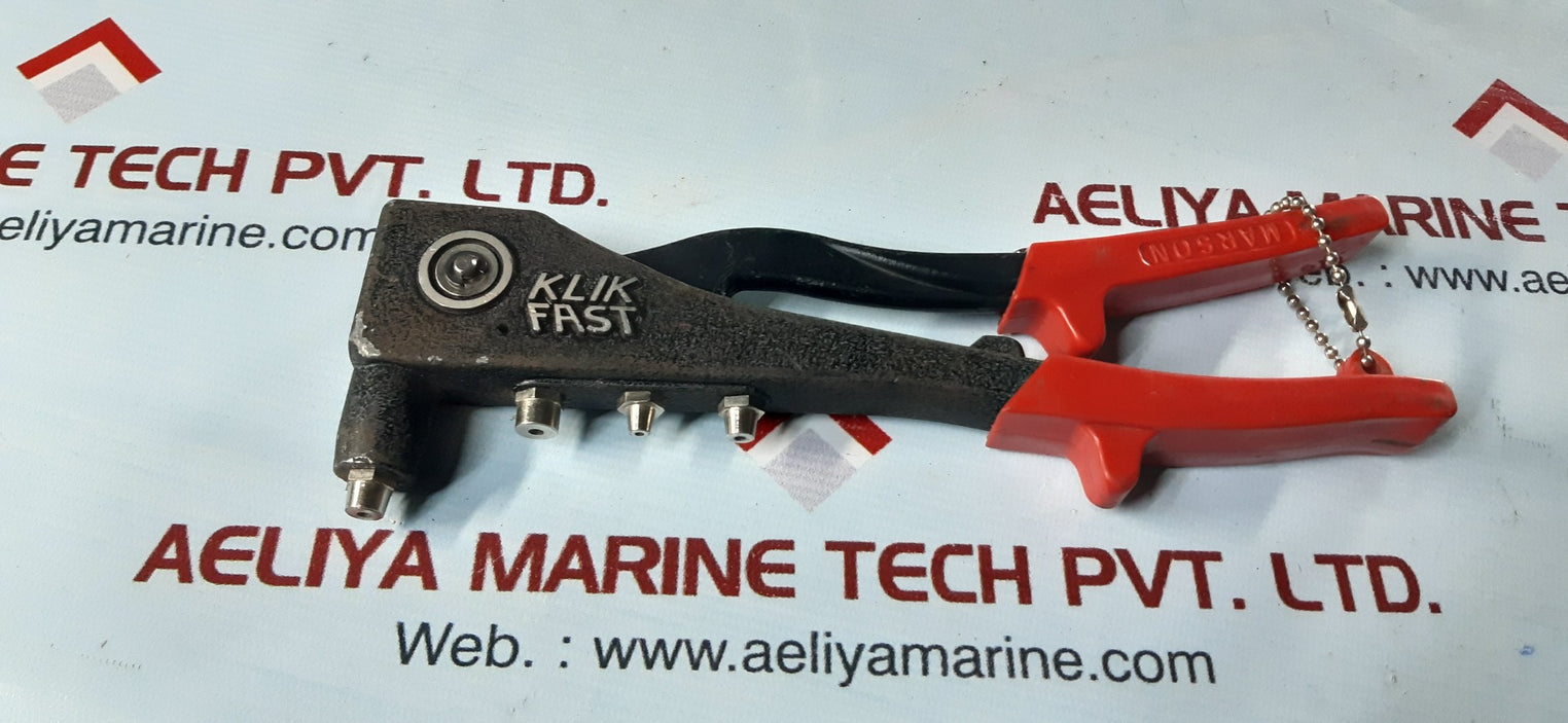 Marson klik fast hp-2 heavy duty riveter