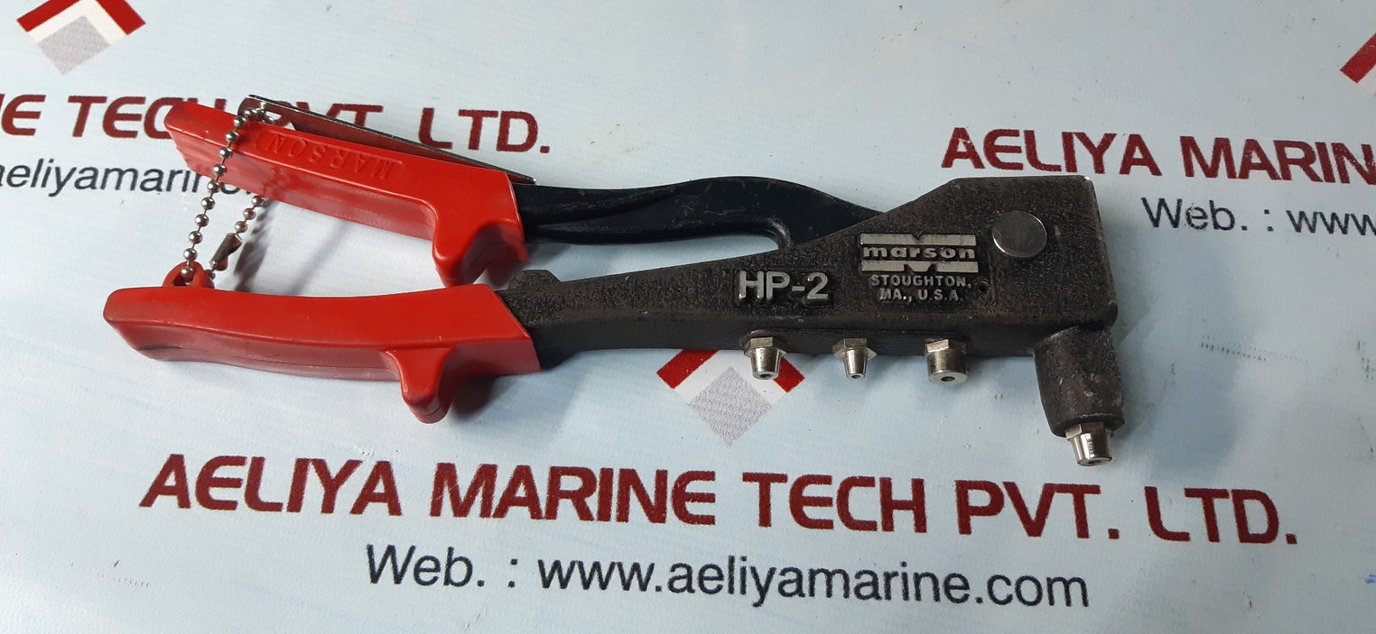 Marson klik fast hp-2 heavy duty riveter