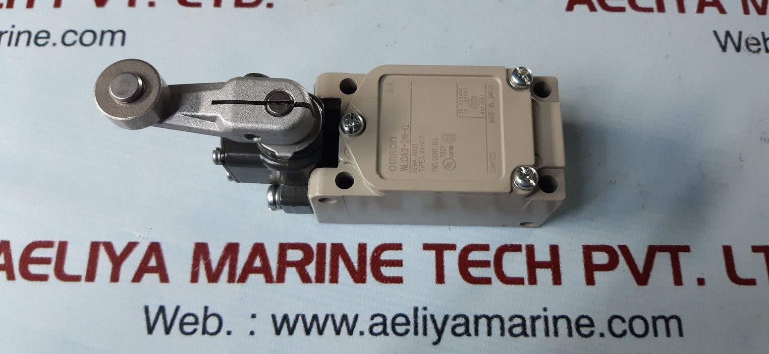 lot of 2x Omron wlca2-2n-q limit switch
