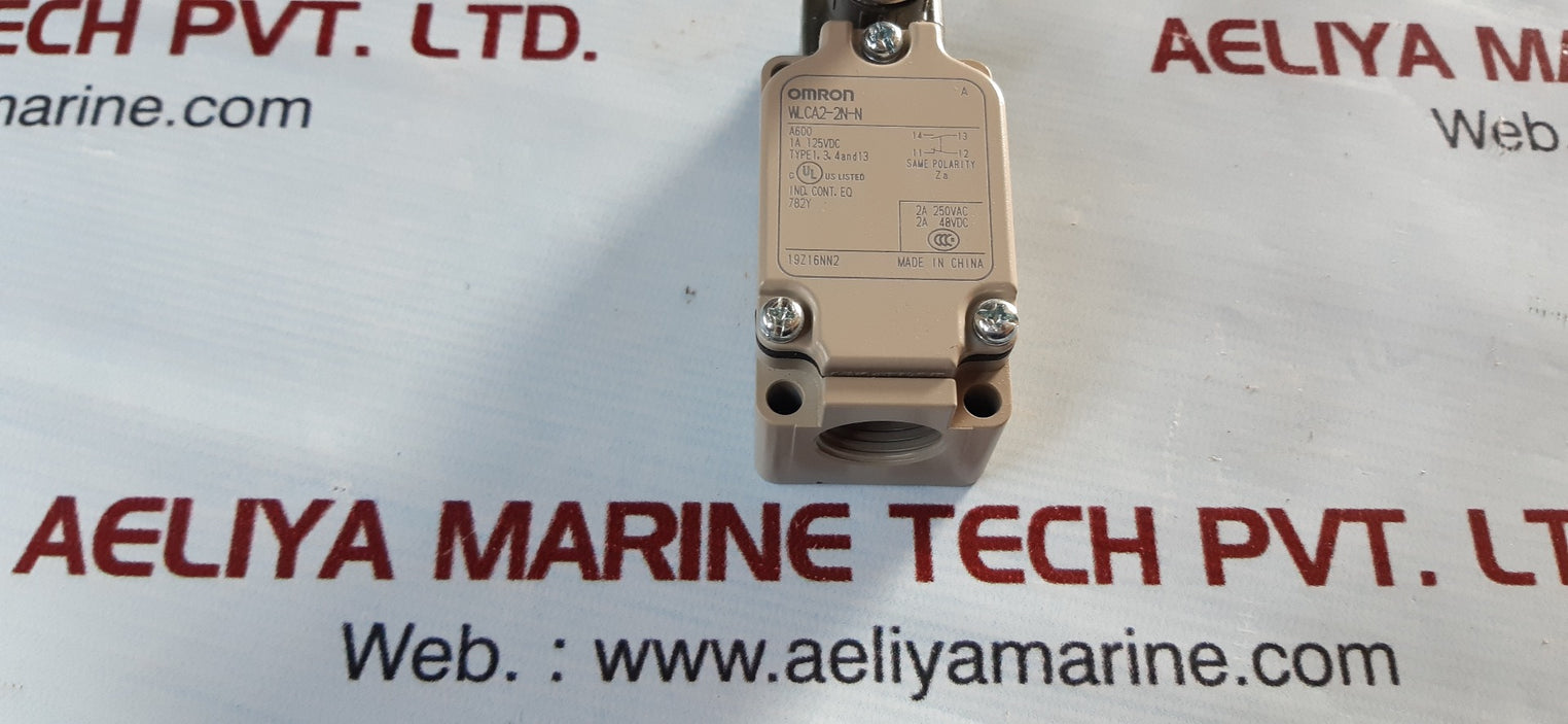 Omron wlca2-2n-n limit switch