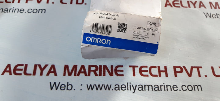 Omron wlca2-2n-n limit switch