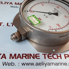 Tecsis en 837-1 pressure gauge 0-225psi 0-16 kg/cm2