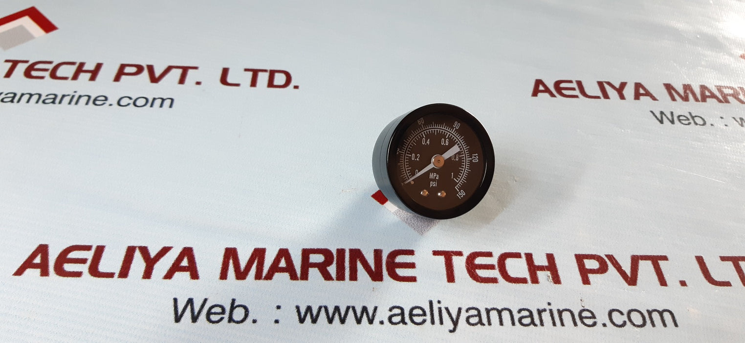 Pressure gauge 0 to 150 psi
