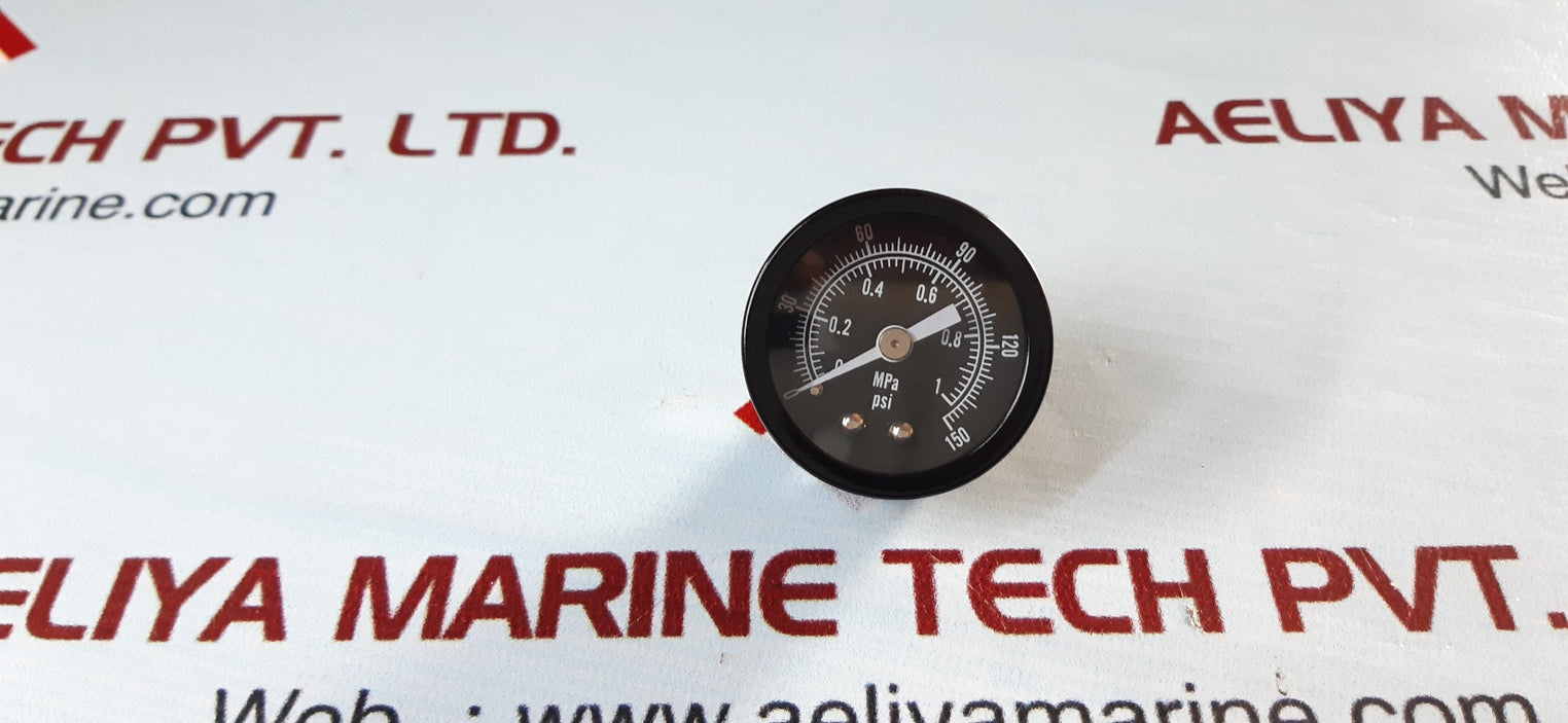 Pressure gauge 0 to 150 psi