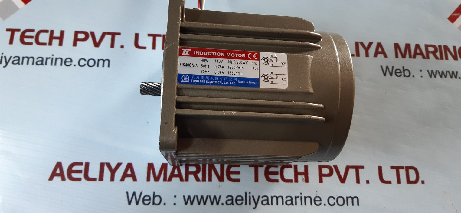 Tung lee 5ik40gn-a induction motor 40w 110v 50/60hz