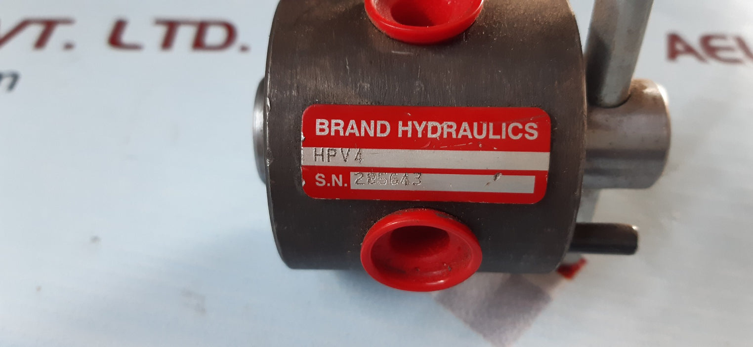 Brand hydraulics hpv4 directional control valve