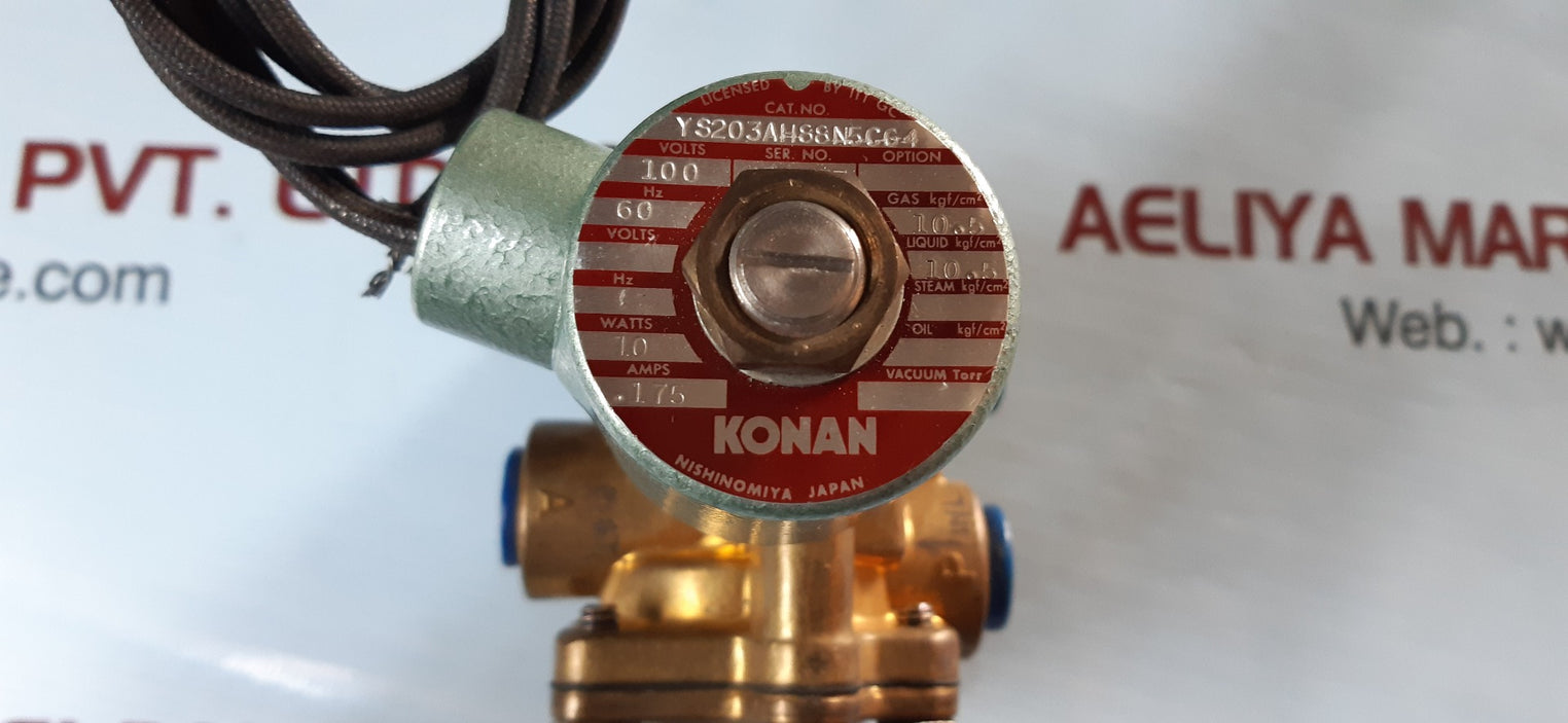 Konan ys203ah88n5cg4 solenoid valve
