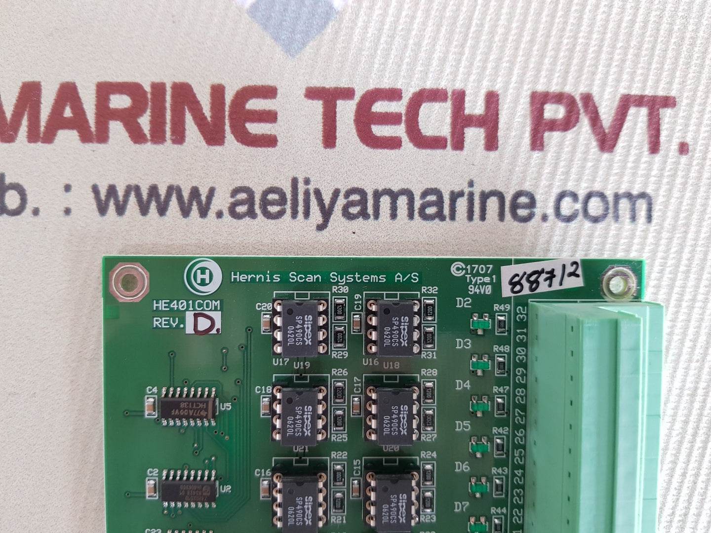 Hernis scan systems he401com rev.D