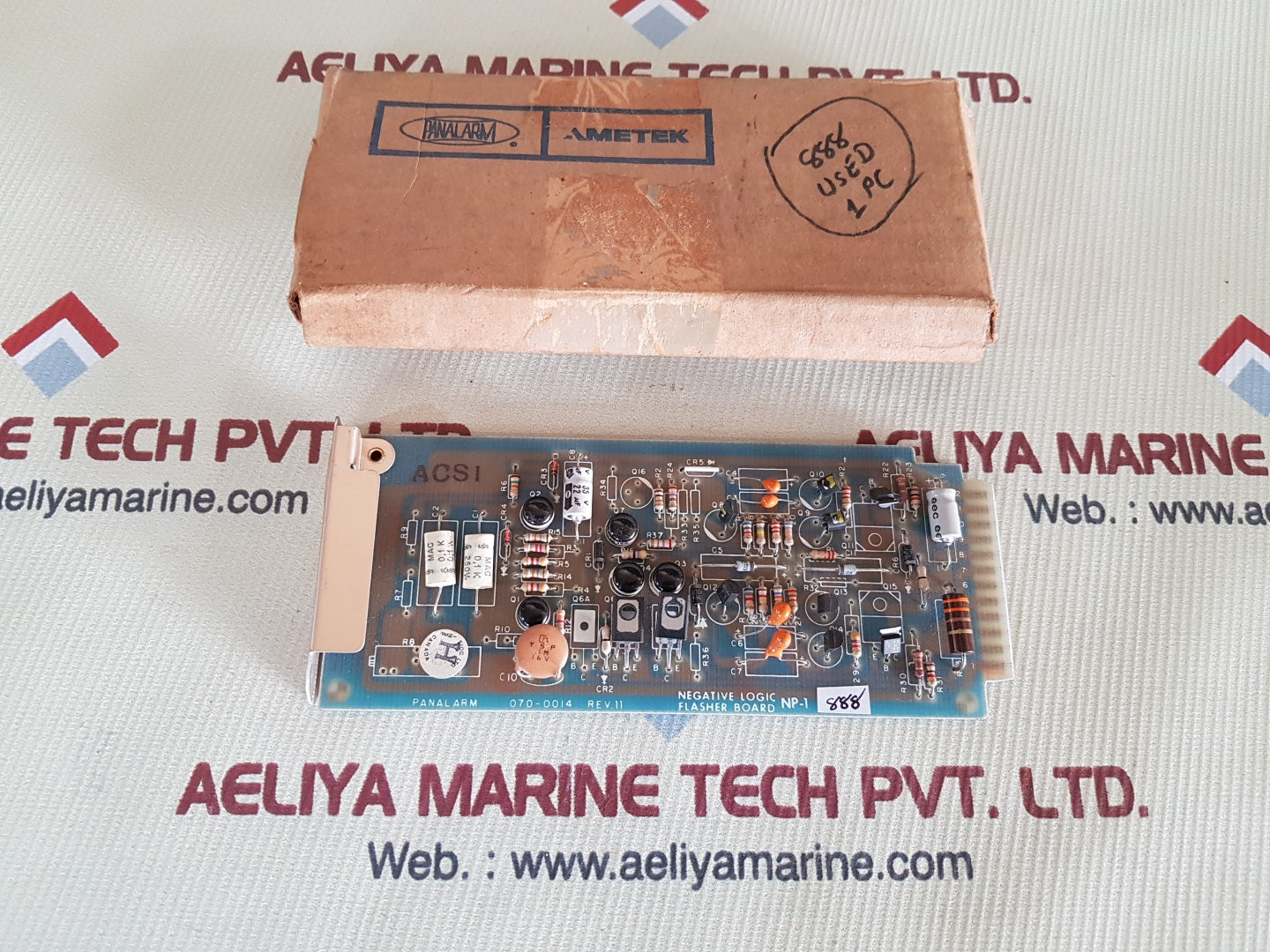 Panalarm 70-fp2 negative logic flasher board rev.11