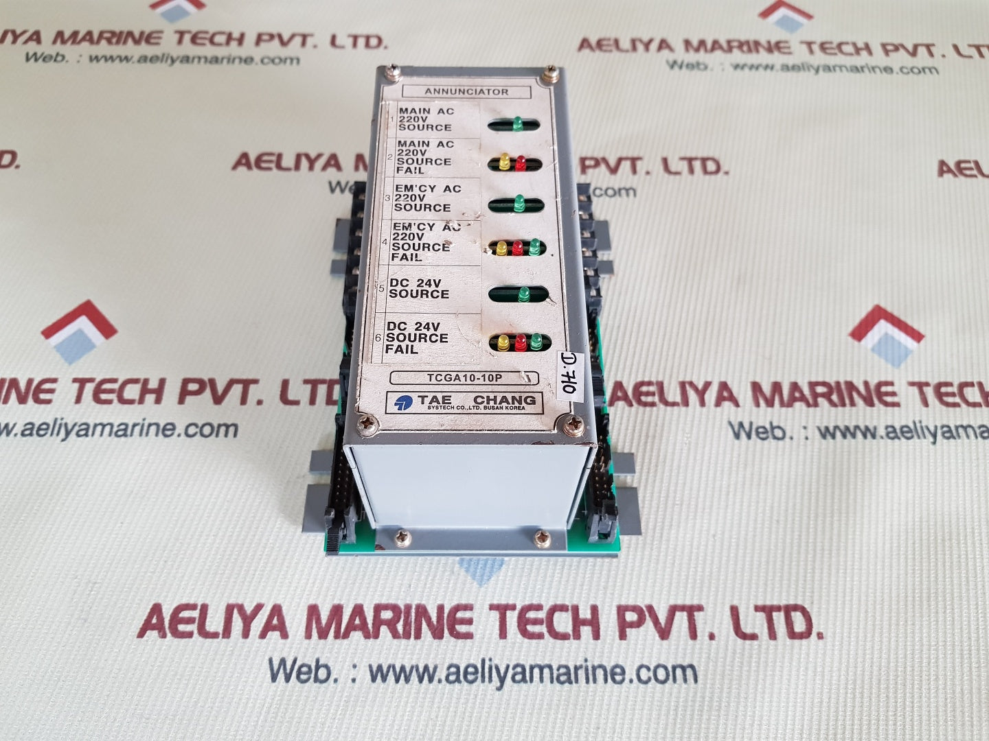 Tae chang tcga10-10p annunciator