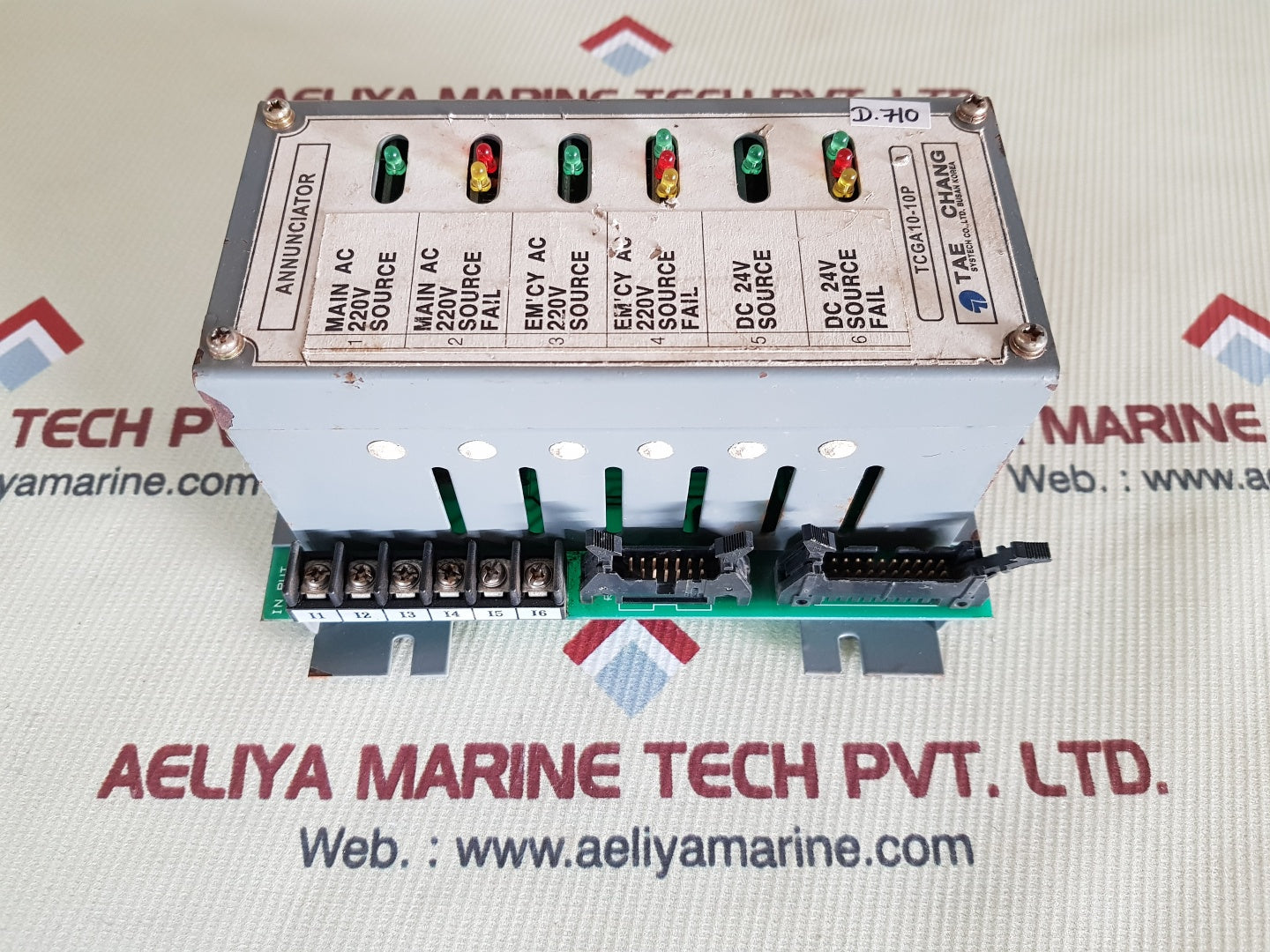 Tae chang tcga10-10p annunciator