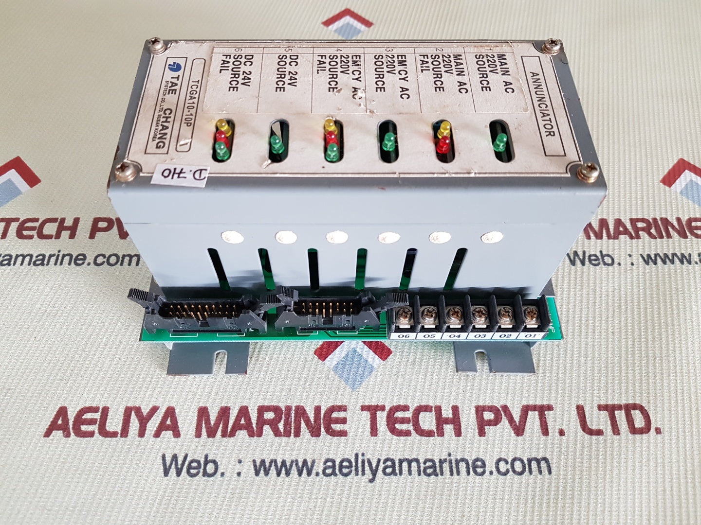 Tae chang tcga10-10p annunciator