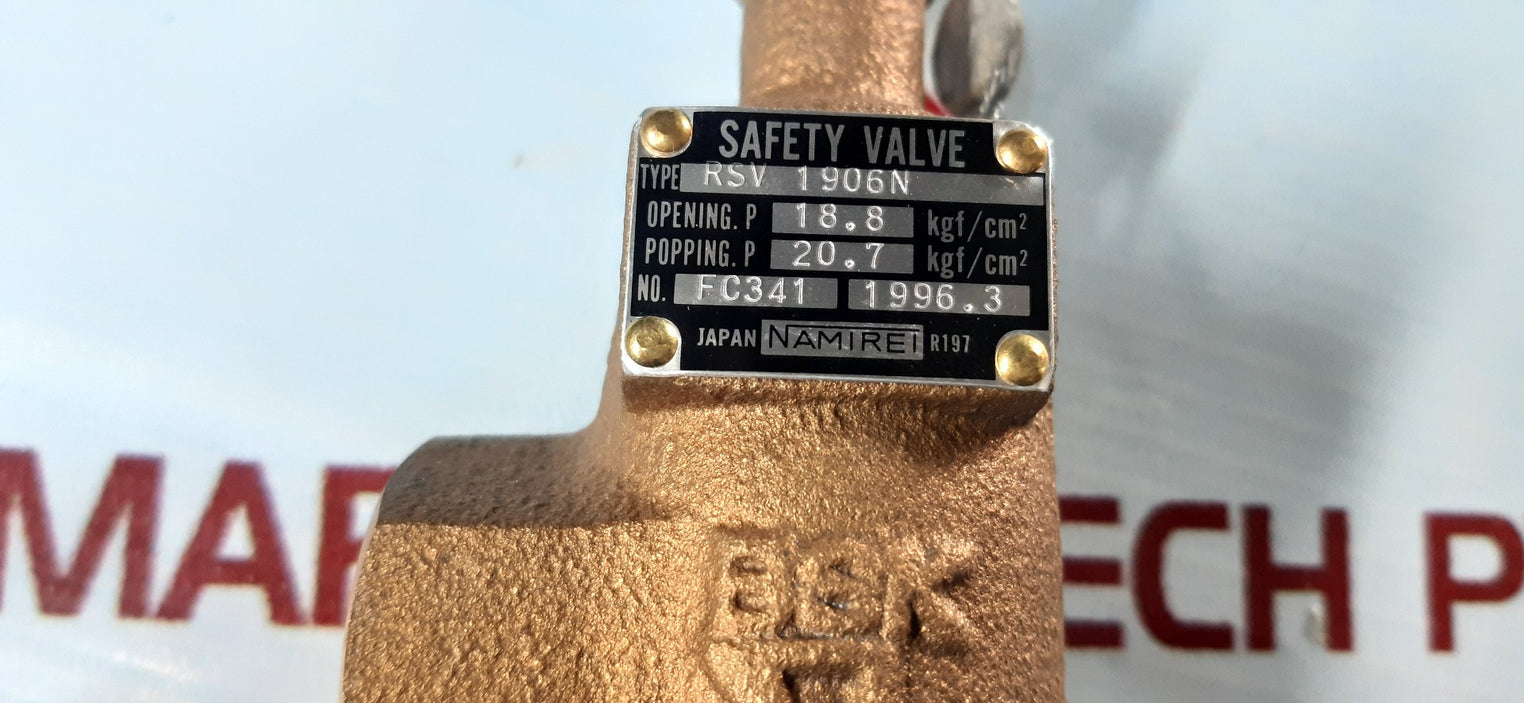 Namirei rsv 1906n safety valve