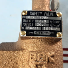 Namirei rsv 1906n safety valve
