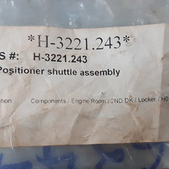 Smc positioner shuttle assembly h-3221.243