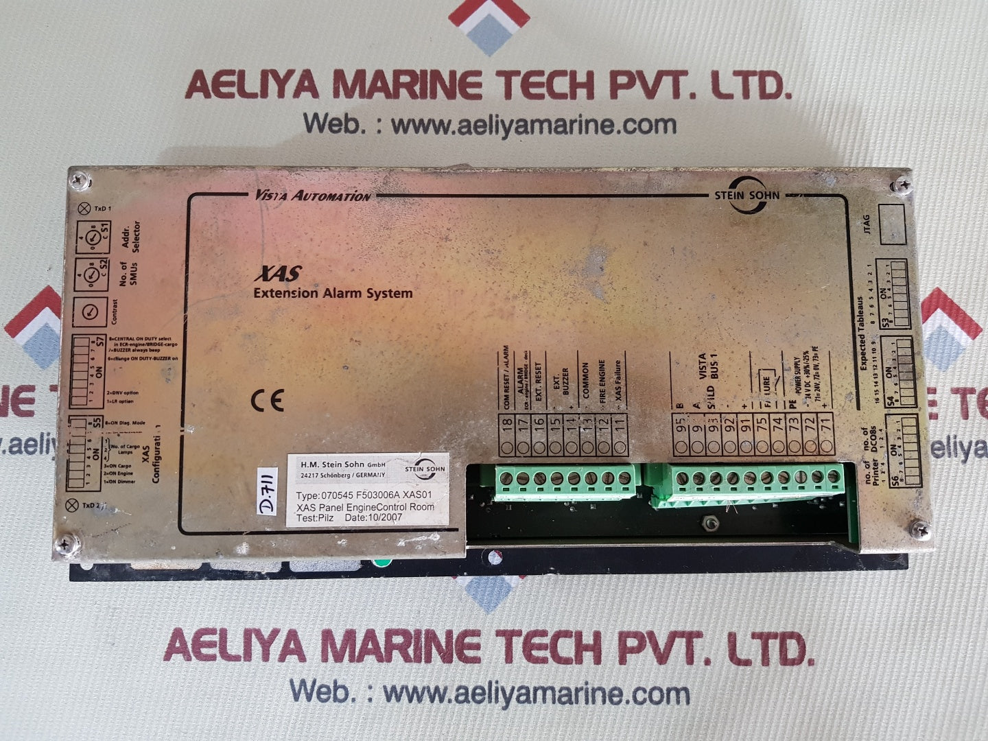 Stein Sohn xas extension alarm system 070545 f503006a xas01