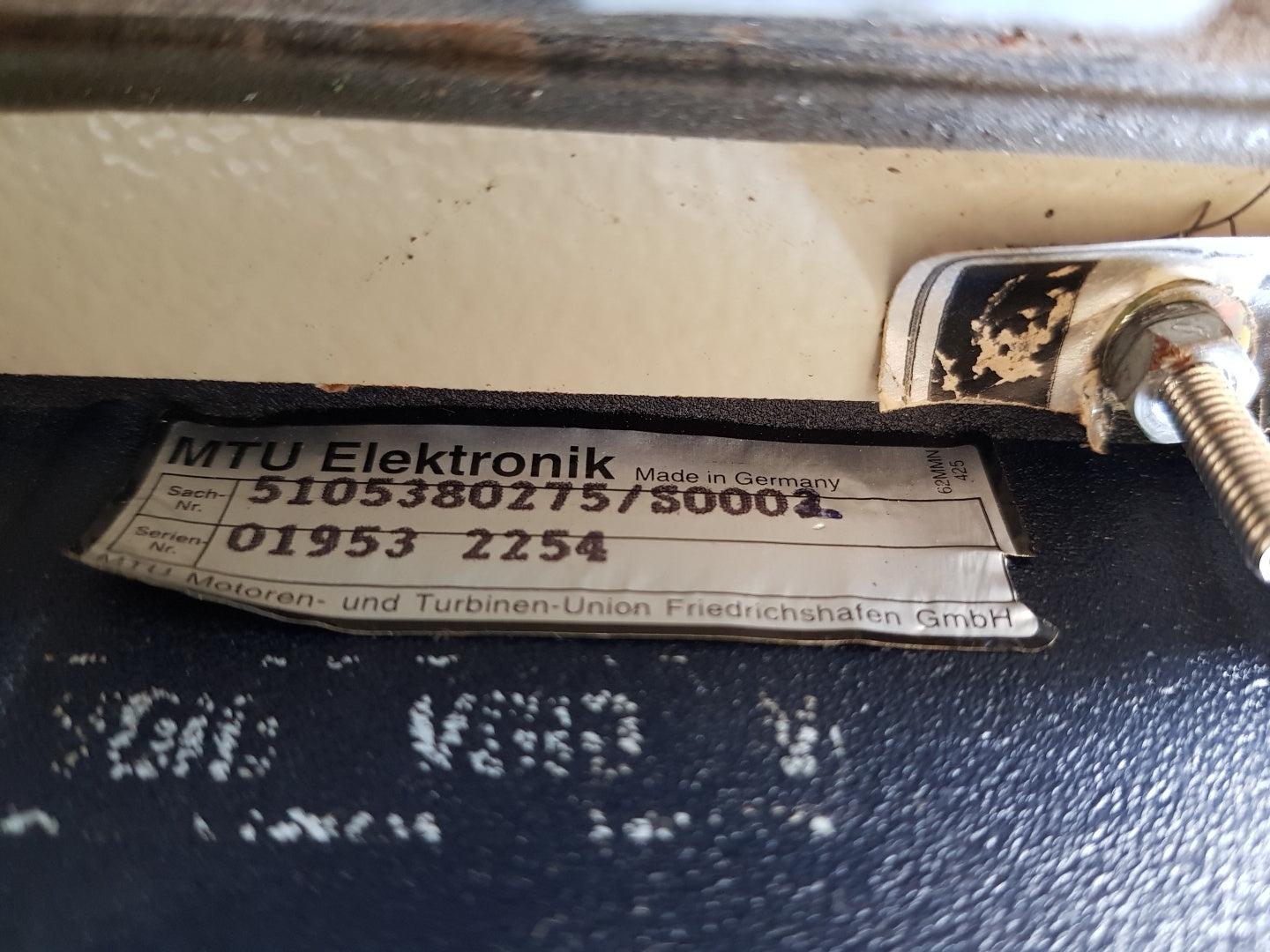 Mtu 5105380275/S0001 Display Bridge Control Stan