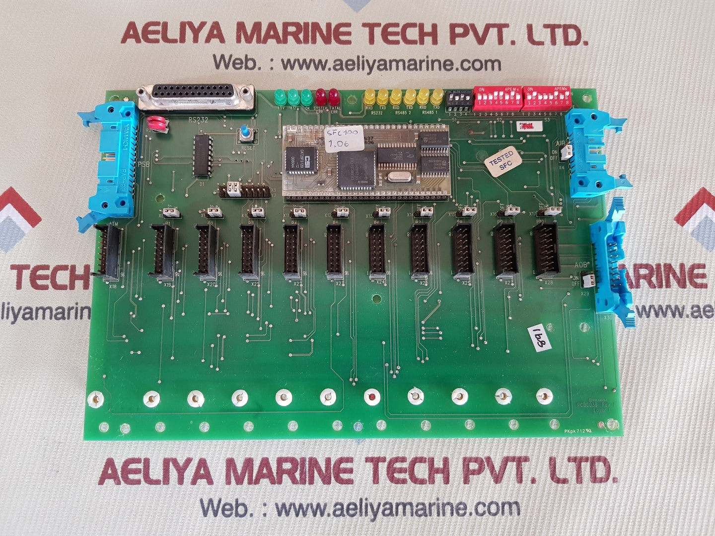 Sf-control pcb0036 rev.F PCB card