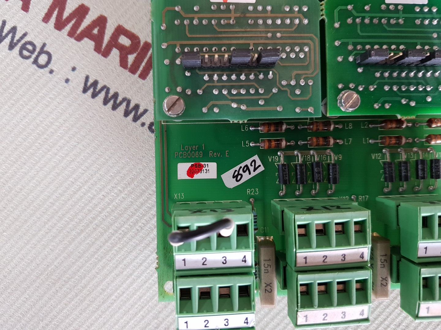Sf-control Pcb0069 rev.E pcb card ld100s