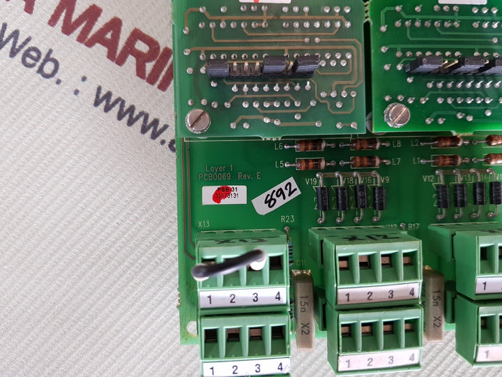 Sf-control Pcb0069 rev.E pcb card ld100s