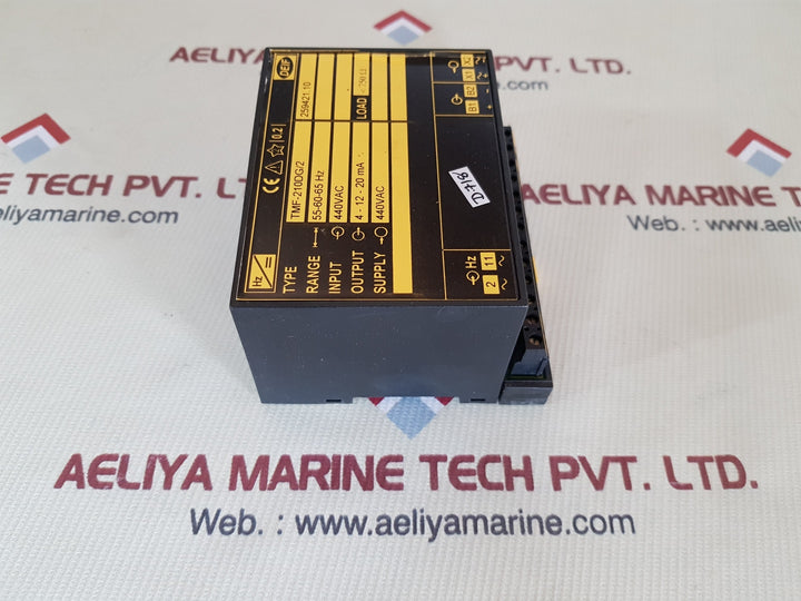 Deif tmf-210dg/2 transducer 55-60-65 hz 440vac 4-12-20ma