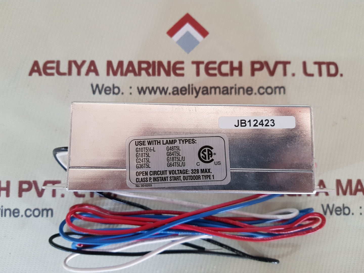 Atlantic ultraviolet 10-0035c Surelite jb12423 for uv lamps