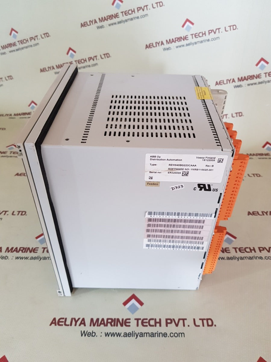 Abb rem545 machine terminal module rem545bg223caaa rev.B