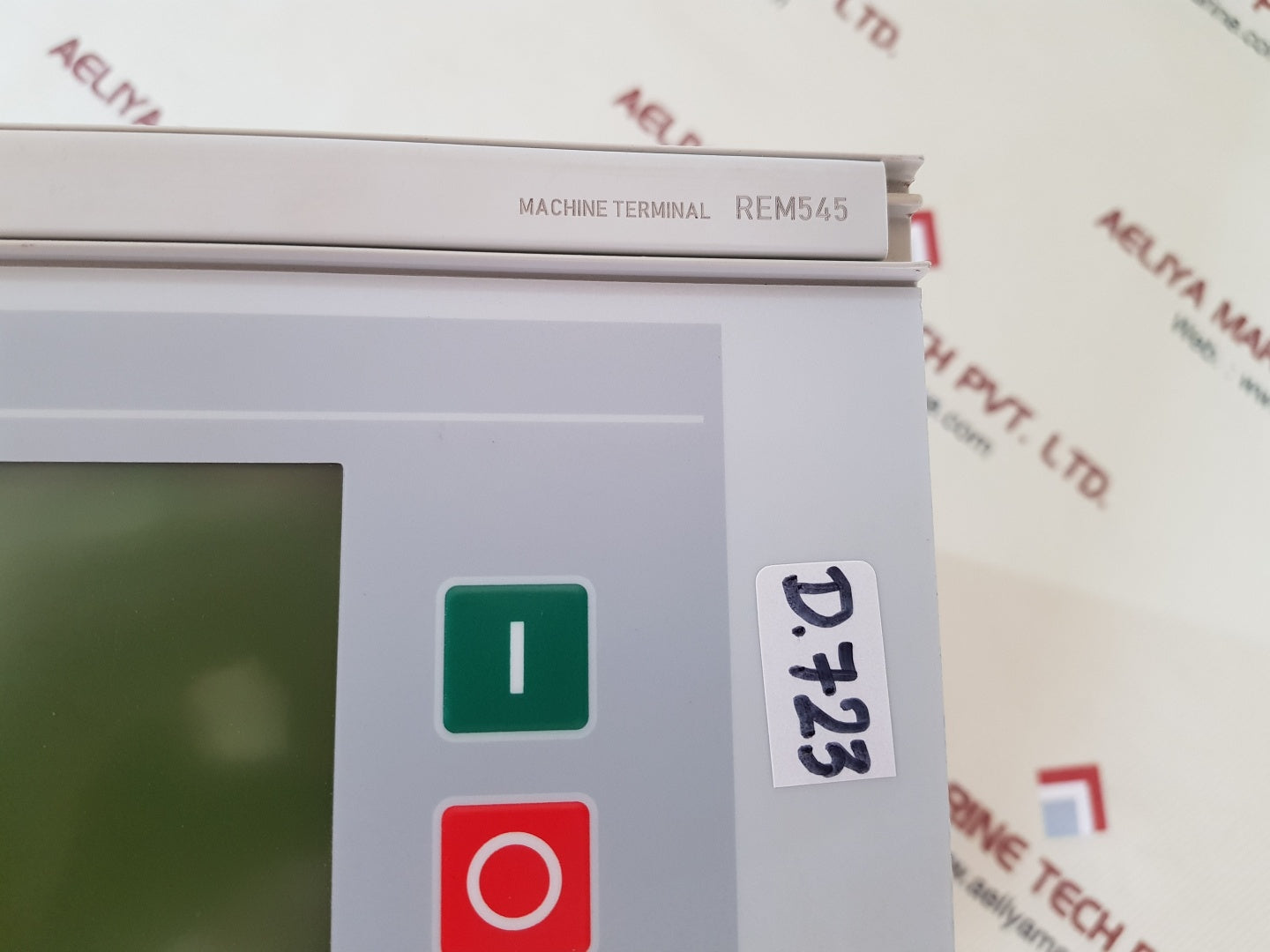 Abb rem545 machine terminal module rem545bg223caaa rev.B