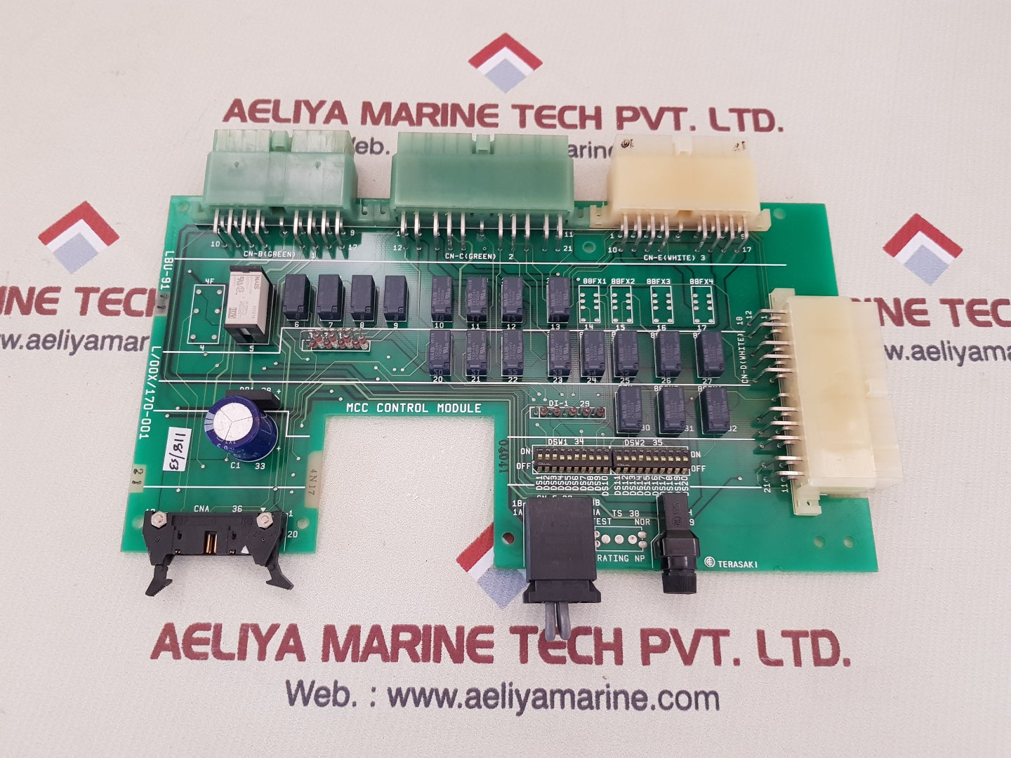 Terasaki lbu-91 mcc control module l/00x/170-001 21