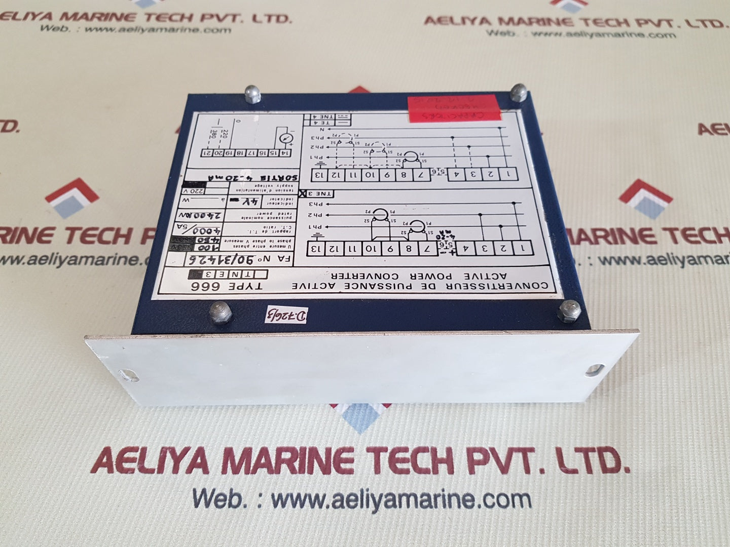 Automatismes energie electronique 666 active power converter