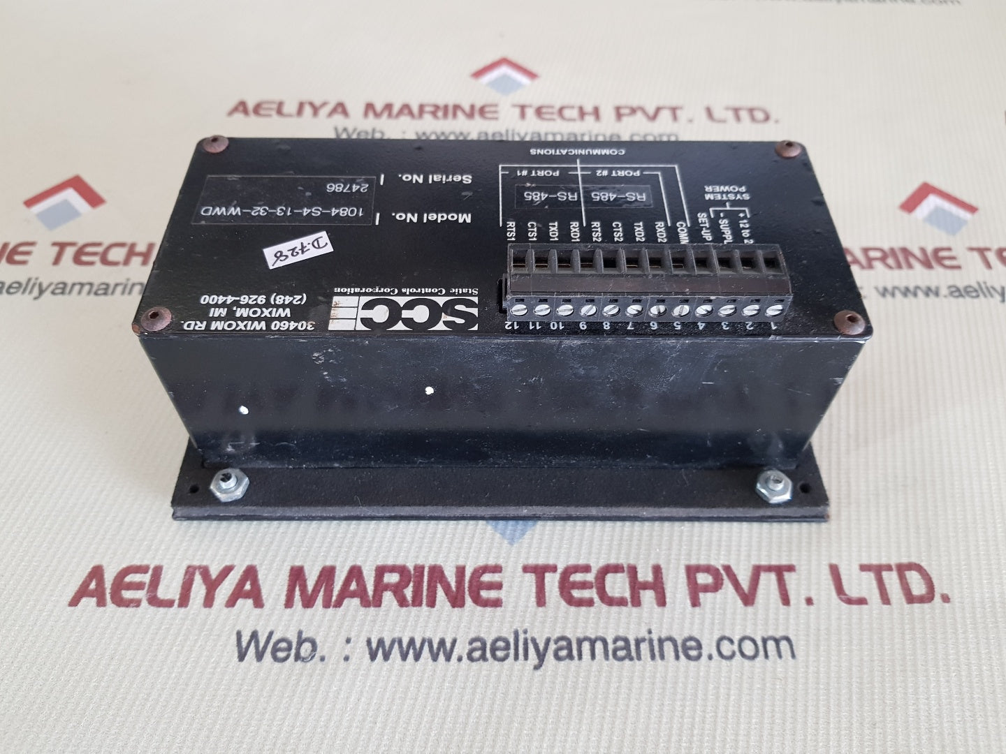 Scc 1084-s4-13-32-wwd interface panel