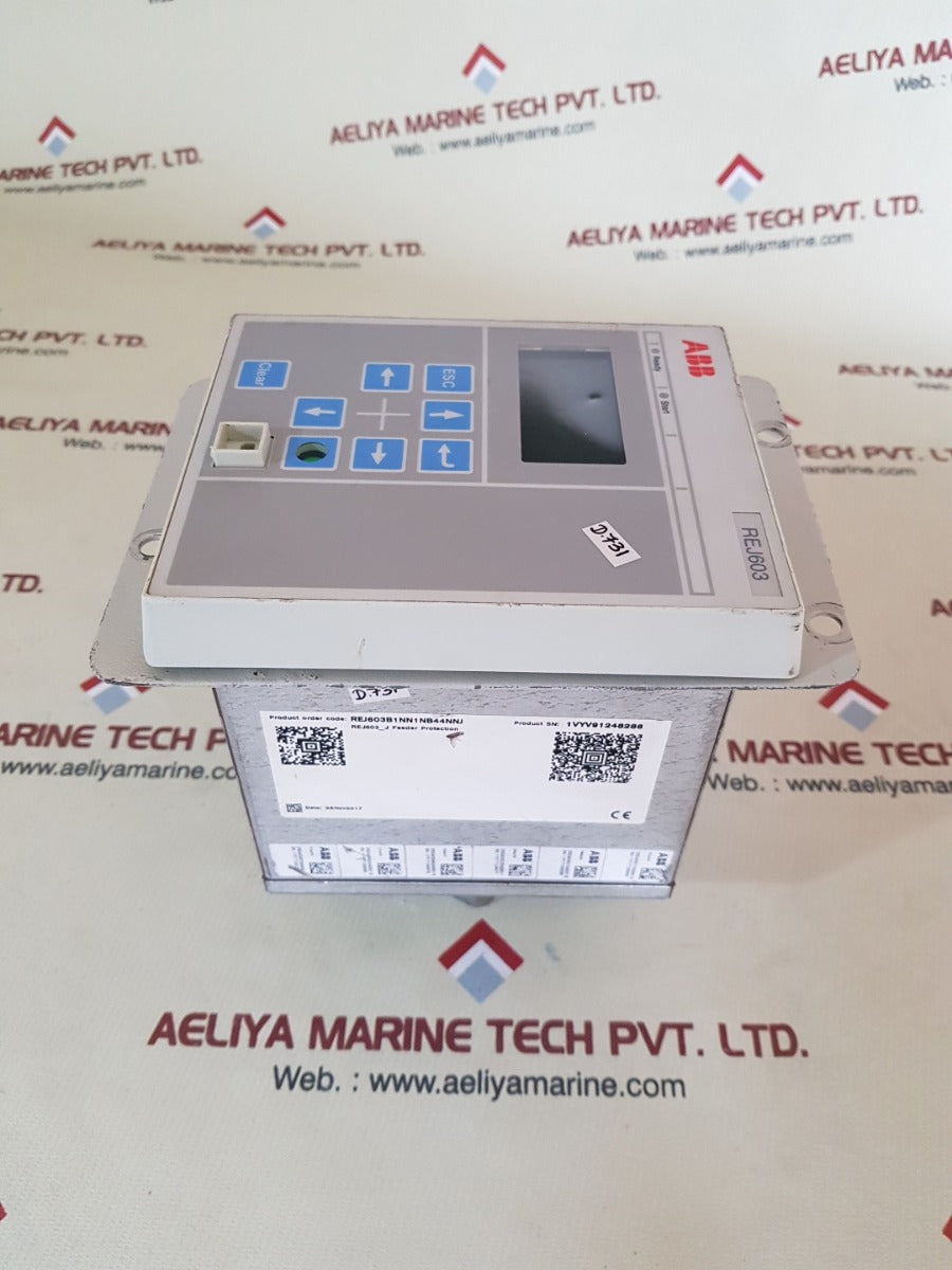 Abb rej603 self-powered feeder protection relay
