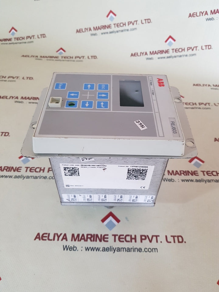 Abb rej603 self-powered feeder protection relay
