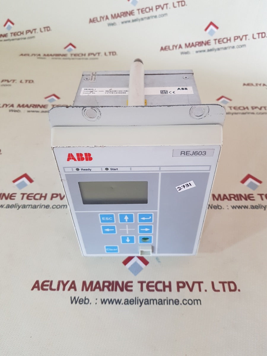Abb rej603 self-powered feeder protection relay