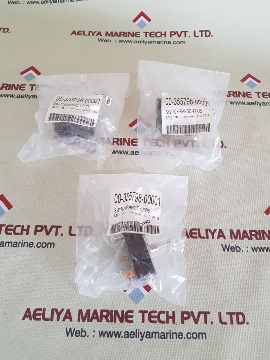 Vulcan 00-355798-00001 switch range 4 pos