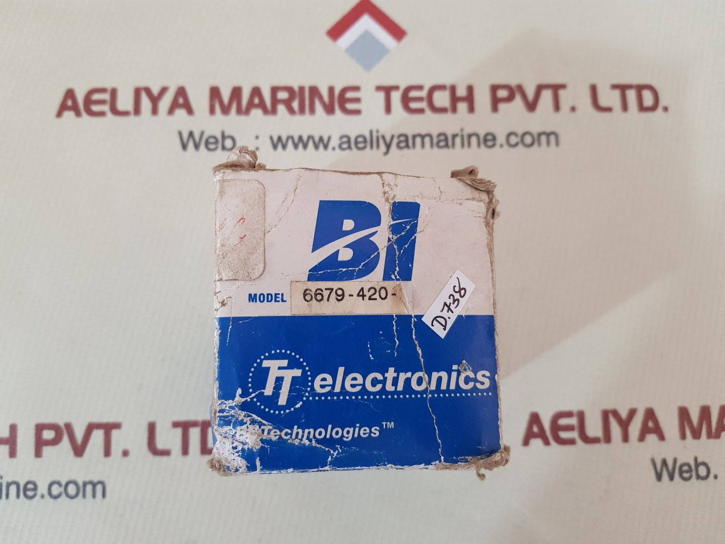 Bi technologies/tt electronics 6679-420-0 potentiometer