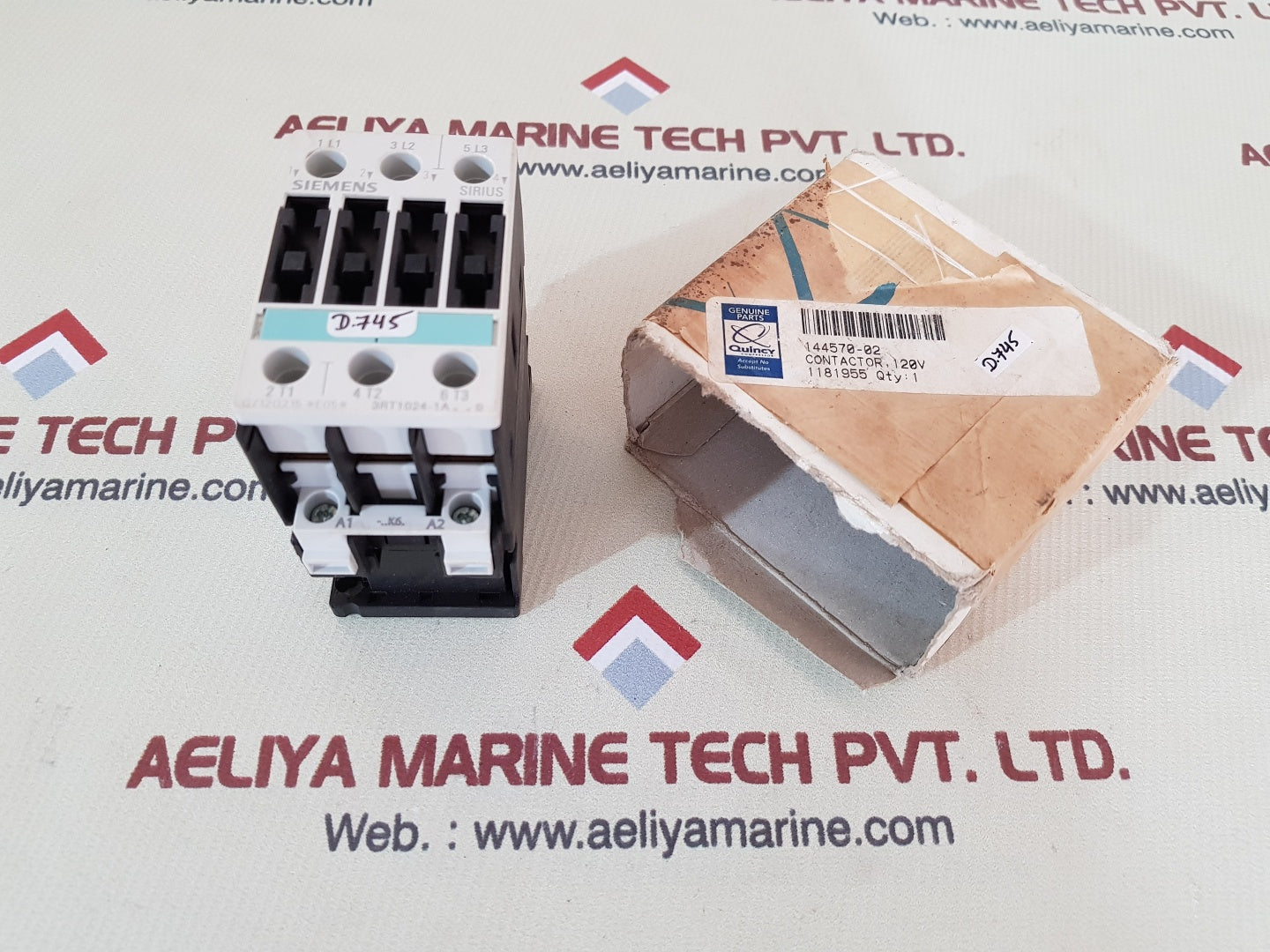 Siemens sirius 3rt1024-1a..0 contactor