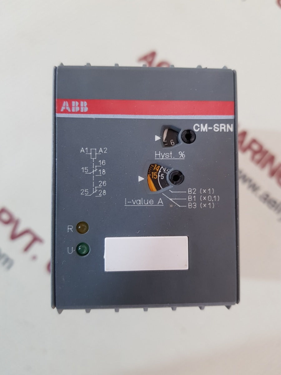 Abb cm-srn overcurrent ac/dc monitoring relay