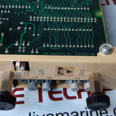 Abb sadc 500 cpu processor board 5761892-2b