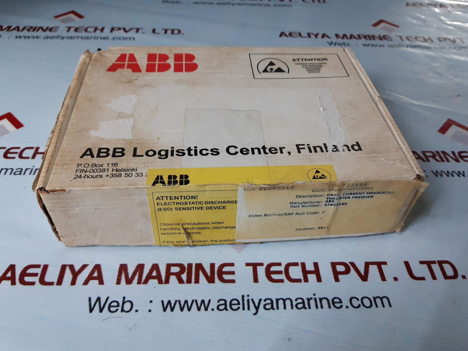 Abb sadc 58 cur pcb card 57883189