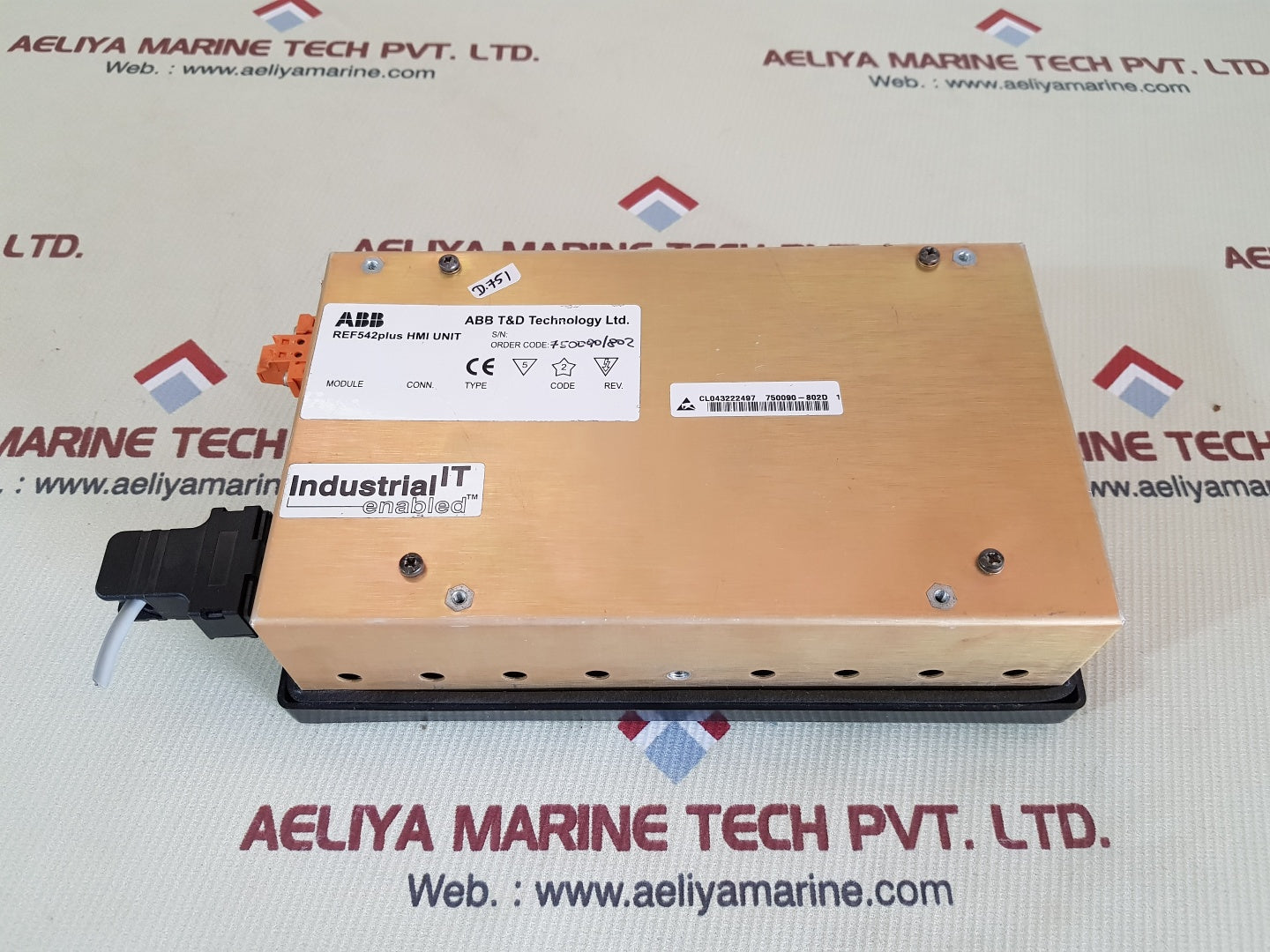 ABB ref542plus hmi unit