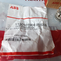 Lot of 6x Abb 1vcf309450r0502 isolating contact kit