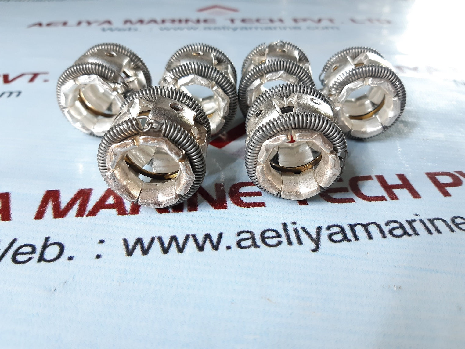 Lot of 6x Abb 1vcf309450r0502 isolating contact kit