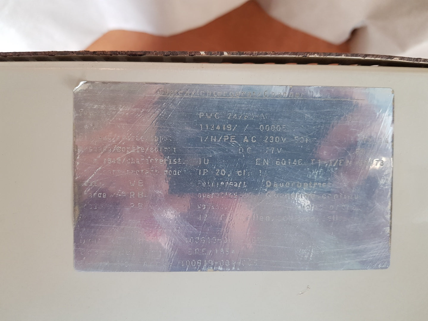 Accu oerlikon iue 24/60 smp battery charger