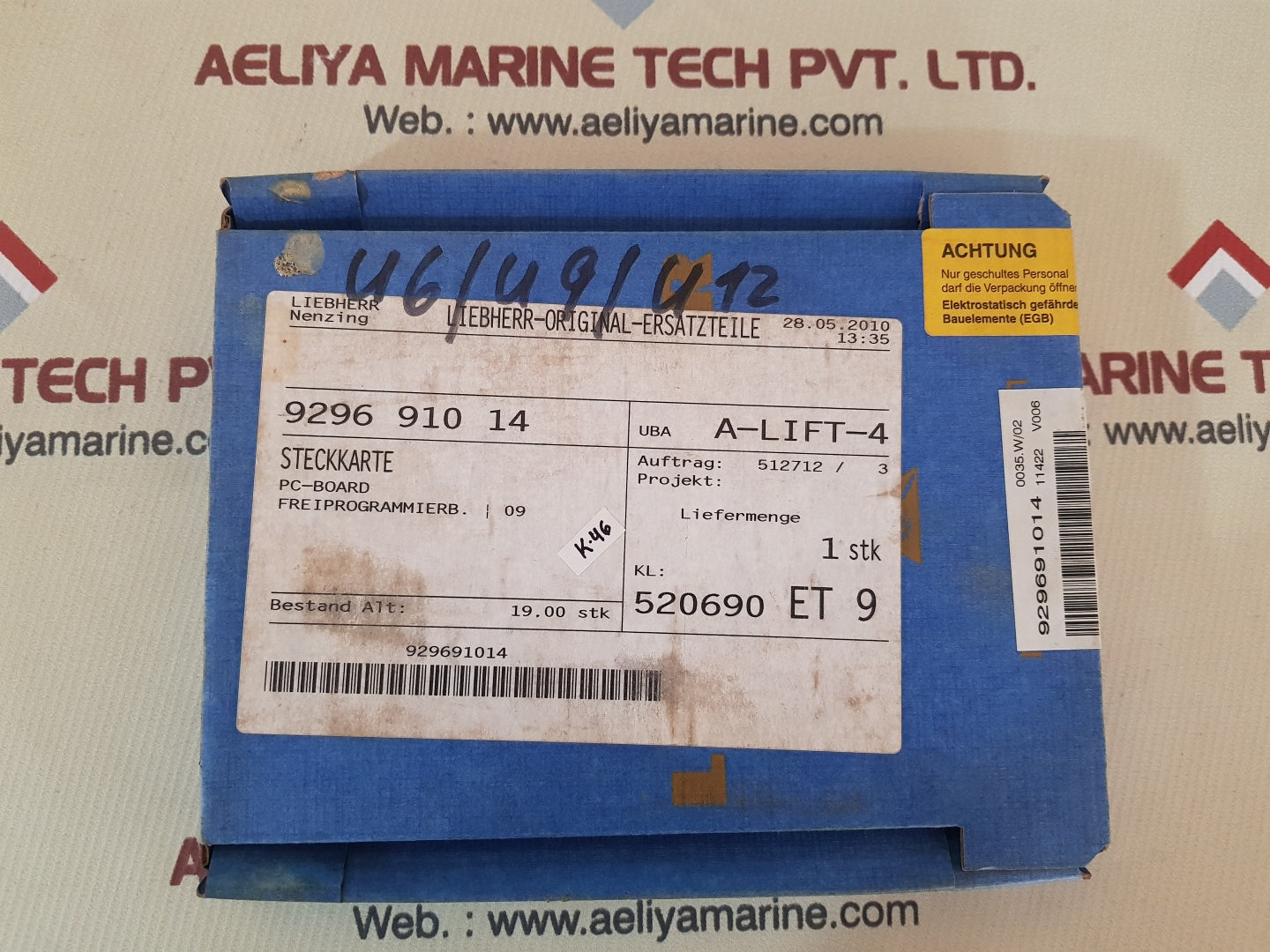 Liebherr 929691014 pcb card 0002-555.01.00.021-000