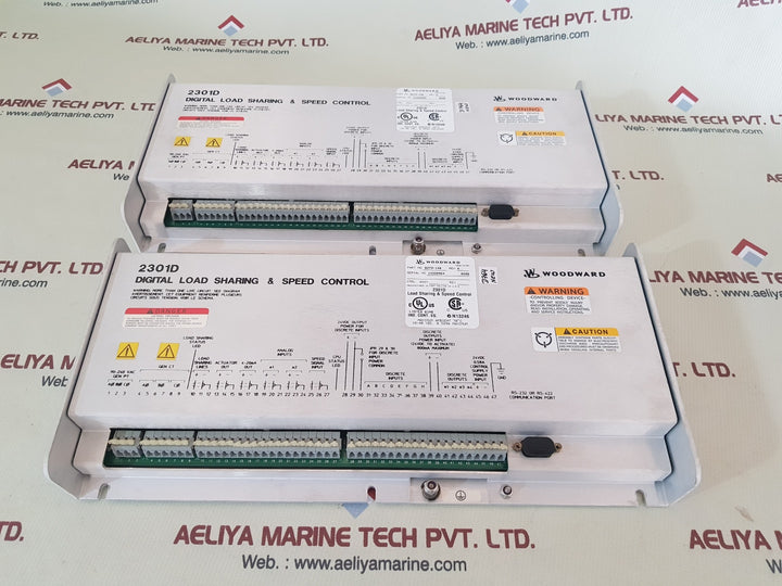 Woodward 8273-140 2301d digital load sharing & speed control rev.A