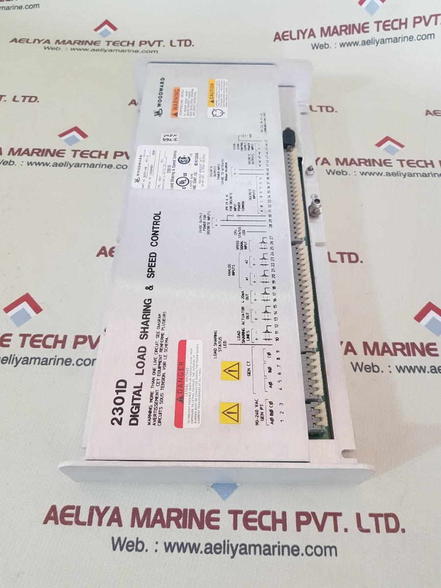 Woodward 8273-140 2301d digital load sharing & speed control rev.A